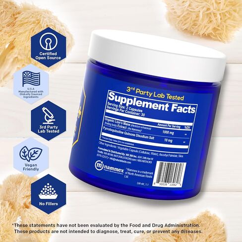 NATURAL STACKS Cordyceps Mushroom Supplement with Yerba Mate - Advanced Brain Energy Formula - 100% Fruiting Body Mushrooms - Supports Cognitive Performance - 60 Mushroom Capsules in Kuwait