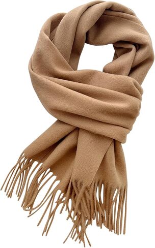 INOGIH Large Cashmere-Feel Scarf and Wraps for Women, Winter Fall Warm Soft Pashmina Wraps for Evening Dresses, Weddings in Saudi Arabia