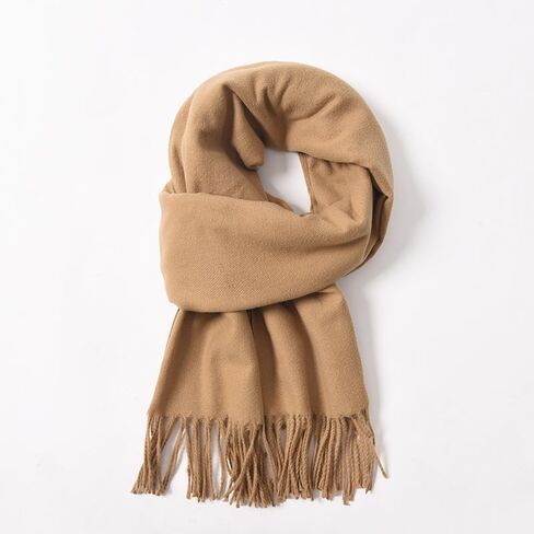 INOGIH Large Cashmere-Feel Scarf and Wraps for Women, Winter Fall Warm Soft Pashmina Wraps for Evening Dresses, Weddings in Saudi Arabia