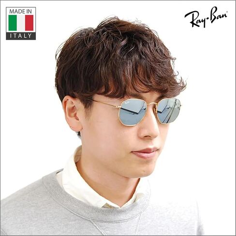 Ray-Ban RB3548N HEXAGONAL FLAT LENSES Square-Round Shaped Sunglasses for Men & Women with Official RAYBAN Eyewear Kit in Saudi Arabia