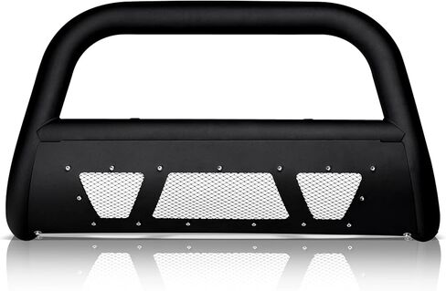 Armordillo 8717042 MS Series Studded Aluminum Mesh Bull Bar - Matte Black Fits 1999-2007 Chevy Silverado GMC Sierra / 2000-2006 Suburban Tahoe Yukon 1500 in Saudi Arabia