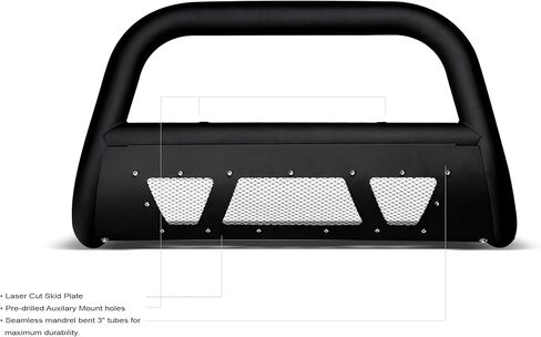 Armordillo 8717042 MS Series Studded Aluminum Mesh Bull Bar - Matte Black Fits 1999-2007 Chevy Silverado GMC Sierra / 2000-2006 Suburban Tahoe Yukon 1500 in Saudi Arabia