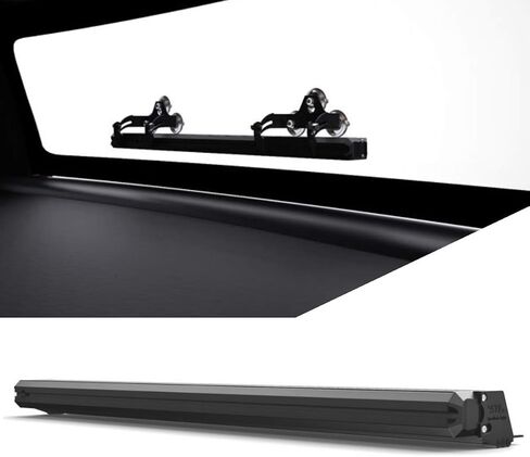 SpeedTech Lights Striker TIR 6 Head LED Traffic Advisor Windshield Mount Strobe Light Bar لمركبات الطوارئ / تحذير المخاطر وامض الاتجاه مع قابس CIG / صندوق التحكم - أحمر / أزرق in Kuwait