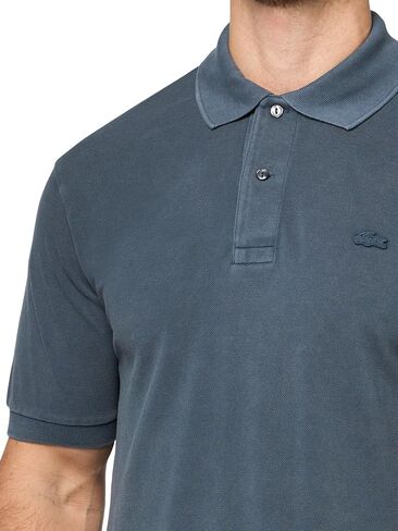 Lacoste Men's Short Sleeve Washed Polo in Saudi Arabia