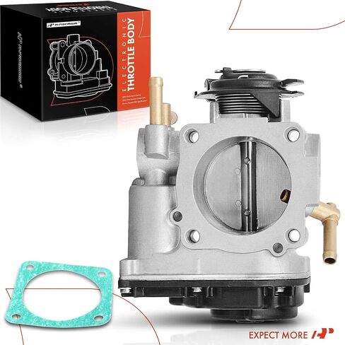 A-Premium Electronic Throttle Body Assembly Compatible with VW Volkswagen Beetle 1998-2001 2.0L, Golf 1999-2001 2.0L, Jetta 1999-2001 2.0L, Fit without Cruise Control in Saudi Arabia