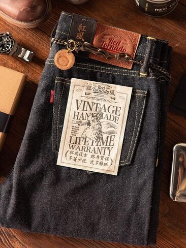 جينز تورنادو أحمر 17oz Selvedge Denim SD-107 in Saudi Arabia