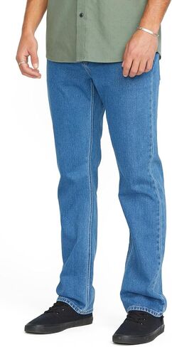 Volcom Men's Solver Stretch Denim Jeans-Modern Fit Pant in Saudi Arabia