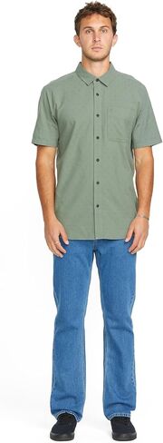 Volcom Men's Solver Stretch Denim Jeans-Modern Fit Pant in Saudi Arabia