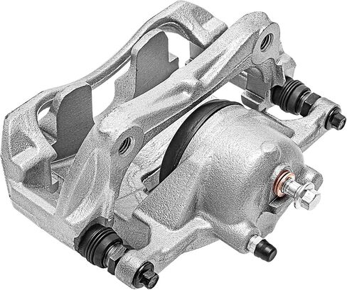 Detroit Axle - Front Right Brake Caliper for 11-15 Chevrolet Cruze, 16 Cruze Limited, 12-17 Sonic, Passenger Side Disc Brake Caliper w/Bracket 2012 2013 2014 2015 Replacement in Saudi Arabia