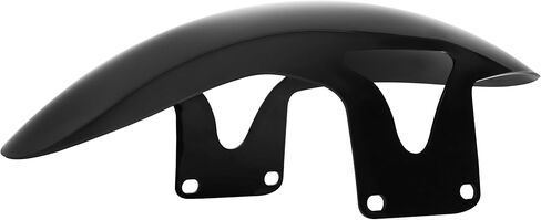 KUAFU Motorcycle Front Fender Mudguard Compatible with 2018-2024 Harley-Davidson M8 Softail Fatboy Fat boy FLFBS FLFB Fit for 160 R18 Front Wheel Short Fender Black in Saudi Arabia