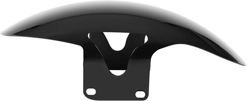 KUAFU Motorcycle Front Fender Mudguard Compatible with 2018-2024 Harley-Davidson M8 Softail Fatboy Fat boy FLFBS FLFB Fit for 160 R18 Front Wheel Short Fender Black in Saudi Arabia