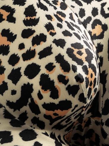 Mens Boxer Briefs Regular Long Casual 4 Way Stretch Leopard Print Soft Underwear for Men 5 Pack in Saudi Arabia