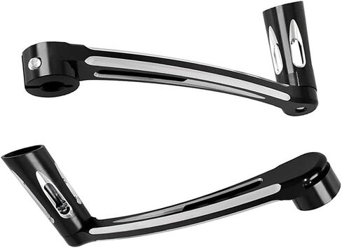 Motorcycle Gear Shift Lever Gear Change Foot Pedal Shifter Compatible with Harley FLH/T 1997-2016 FL Softail Model 2000-2015, 1997-2017 Touring Road Glide Fatboy Road King, Chrome in Saudi Arabia