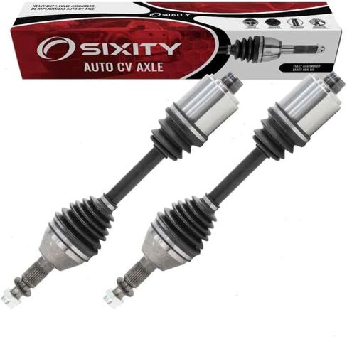 مجموعة محور السيرة الذاتية الأمامية Sixity Auto 2 قطعة متوافقة مع شيفروليه ماليبو 2.2L L4 2.4L 3.5L V6 1997-2010 - زوج من مجموعة عمود المحور الكامل للسائق الأيمن الأيسر in Saudi Arabia