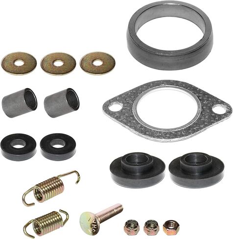 Caltric Muffler Gasket Kit Compatible with Polaris Scrambler 500 4X4 2001 2002 2003 2004 in Saudi Arabia