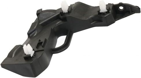 DAT AUTO PARTS للسائق الأمامي الأيسر والجانب الأيمن للراكب مجموعة غطاء المصد الخارجي دعامة تثبيت دعم التجنيب زوج استبدال لـ 2017-2018 Hyundai Elantra Sedan أسود بلاستيك HY1042126 HY1043126 in Saudi Arabia