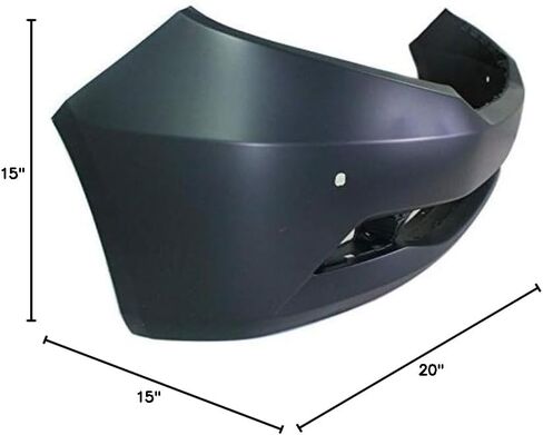 FitParts Compatible With Front Bumper Cover 2011-2017 Honda Odyssey EX EX-L LX. New, Primed and Ready for Paint. W/Fog Light Holes. HO1000295 04711TK8A81ZZ in Saudi Arabia