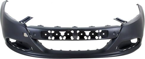 Garage-Pro Front Bumper Cover Compatible with DODGE DART 2013-2016 Primed with Tow Hook Holes in Saudi Arabia