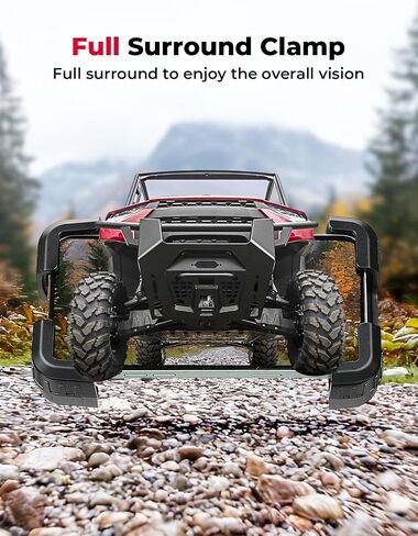 KEMIMOTO Phone Mount Holder Compatible with Polaris Ranger 1000 XP/Crew XP, Air Cushion Shockproof-One Touch Lock & 360° Rotation & Aluminum Base, Fits 4.7" - 7.0" Phones Accessories in Saudi Arabia