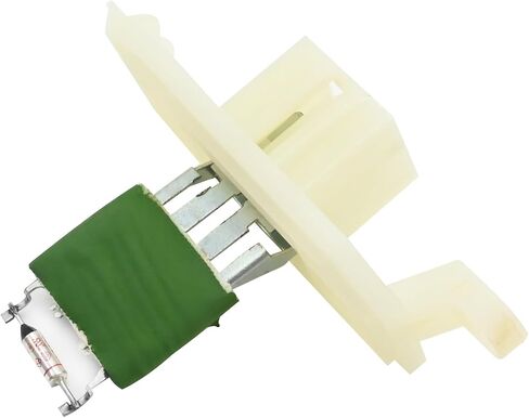 Blower Motor Resistor CV6Z-18591-A Replacement for Ford Escape S SE SEL Replacement for Ford S SE ST White, Replace AV1Z-18591-A in Saudi Arabia