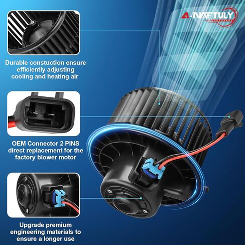 700164 AC Blower Motor Fits for 2007 2008 2009 2010 2011 2012 2013 2014 Chevrolet Tahoe Silverado 1500 2500 Avalanche Suburban GMC Yukon Sierra Cadillac Escalade HVAC Heater Blower Motor 22741027 in Saudi Arabia