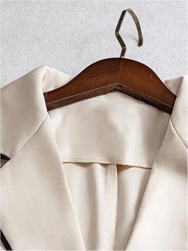 GORGLITTER Women's Sleeveless Blazer Vest Trendy Button Collared Business Casual Fall Lightweight Blazers Suit Jacket in Saudi Arabia