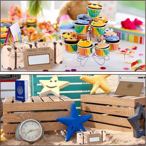 6 مجموعة DIY مفاجأة صغيرة خمر حقيبة صالح الطرف مربع التظاهر الولايات المتحدة الأمريكية جواز السفر بطاقة العلامة وبطاقة الصفر هدية مجموعة لعيد الميلاد عيد الحب عطلة عيد ميلاد الأسرة السفر الذكرى in Saudi Arabia