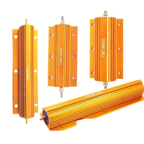 300W الألومنيوم الطاقة معدن شل حالة Wirewound المقاوم 0.1R ~ 100R 0.1R 0.5R 1R 2R 2.5R 3R 4R 5R 6R 8R 10R 20R 50R 100R أوم (1R) in Saudi Arabia