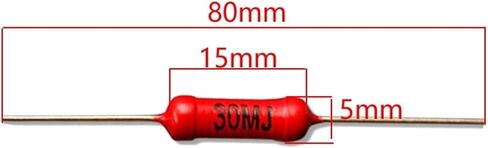 10PCS HVR40AH1505 High Voltage Resistor 2W 22M 1M 2MF 3M 5M 1G2 0M 30M 10G 50M 300M5G Thick Film Resistor(5MJ) in Saudi Arabia