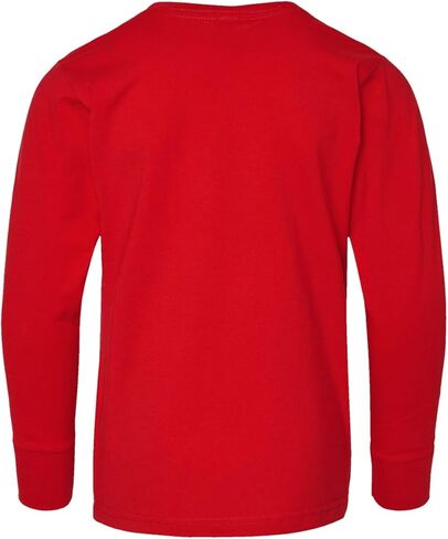 inktastic Feliz Navidad Ugly Knitted Sweater Style Youth Long Sleeve T-Shirt in Saudi Arabia