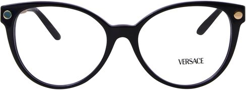 Versace Eyeglasses VE 3353 GB1 Black in Saudi Arabia
