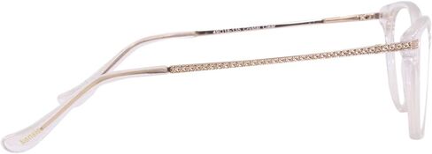 kensie Haute Eyeglasses Women's Crystal Clear Full Rim Round Shape 49mm in Saudi Arabia