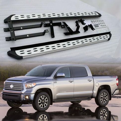Fit for Toyota Tundra 2010-2021 Running Boards Side Steps Nerf Bar Accessories in Saudi Arabia