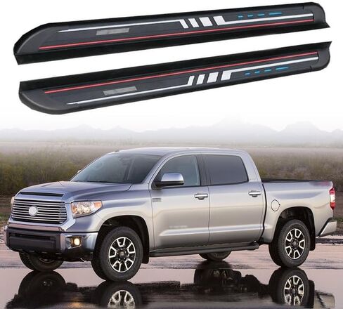 Fit for Toyota Tundra 2010-2021 Running Boards Side Steps Nerf Bar Accessories in Saudi Arabia