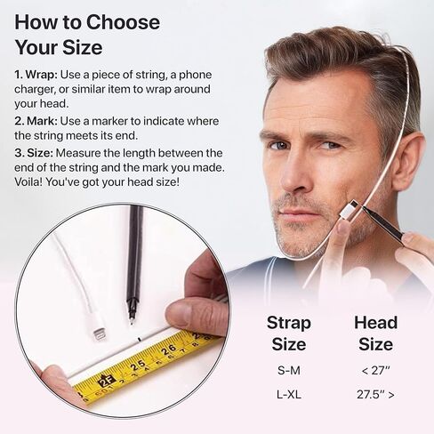 Chin Strap for CPAP Users | Comfortable Mouth Support to Encourage Closed Mouth Positioning Nasal Breathing for Men and Women Who Breathe Through The Mouth During Sleep by PIDOTI (Black, L-XL) in Kuwait