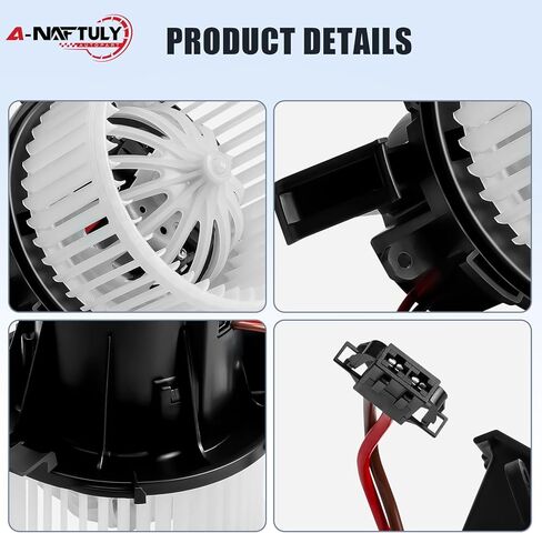 مروحة محرك منفاخ تيار متردد تناسب 2009 2010 2011 2012 Audi A4 Q5 A5 S4 S5، 2013-2016 Audi Q5 2.0L L4 Full Hybrid EV-Gas (FHEV)، محرك منفاخ سخان HVAC يستبدل 700291 8K1820021C in Saudi Arabia