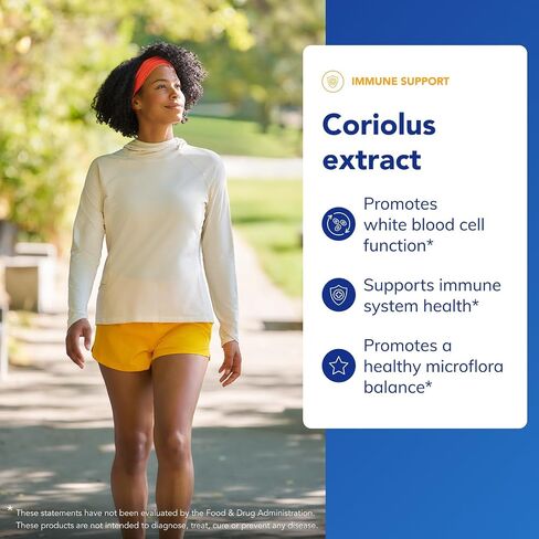 Pure Encapsulations Coriolus Extract | Promotes White Blood Cell Function* | 60 Capsules in Saudi Arabia