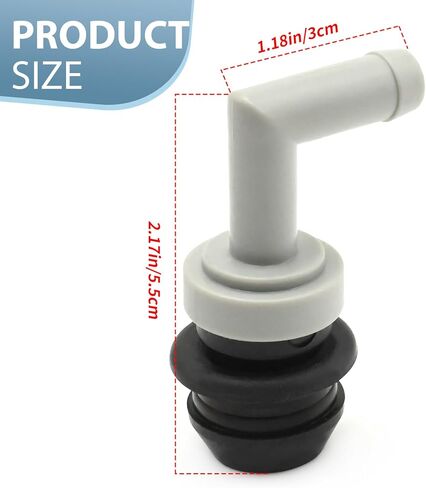 045-0262 PCV Valve and 039-6468 PCV Valve Grommet, Replacement for Honda Replacement for Acura Replacement for Toyota 1987-2003, Replaces 17130-PK1-003 17139-PK1-000 in Saudi Arabia