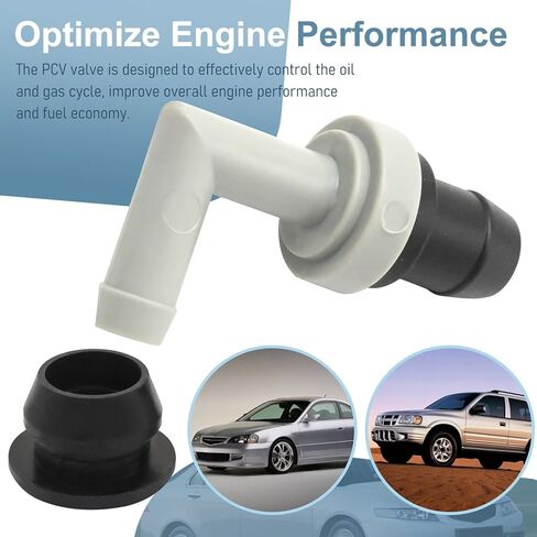 045-0262 PCV Valve and 039-6468 PCV Valve Grommet, Replacement for Honda Replacement for Acura Replacement for Toyota 1987-2003, Replaces 17130-PK1-003 17139-PK1-000 in Saudi Arabia
