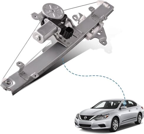 منظم نوافذ الطاقة لجانب الراكب الأمامي الأيمن مع مجموعة محرك متوافق مع 2019-2022 Nissan Altima استبدال 807206CA0A، 807316CA0A in Saudi Arabia