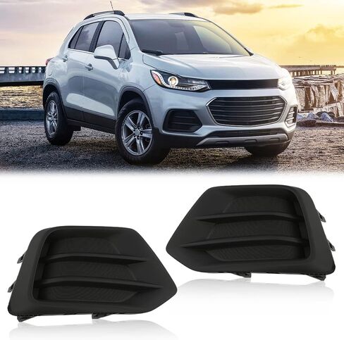 G-PLUS Fog Light Cover Driver and Passenger Side Compatible with Chevy Trax 2017 2018 2019 2020 2021 2022 Front Bumper Fog Lamp Cover 42537708 GM1039226 42537707 GM1038226 in Saudi Arabia