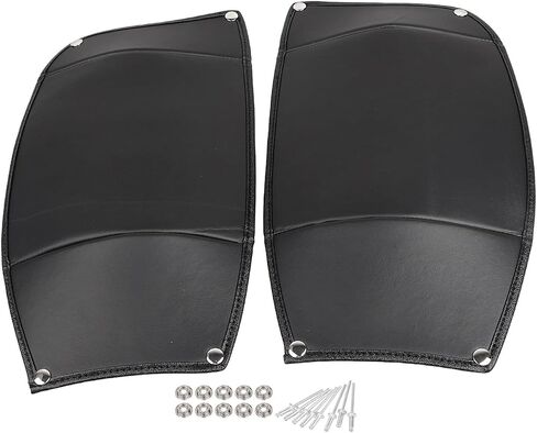 1 Pair Black Motorcycle Rear Fender Bra Fit for Harley Street Glide Trike FLHXXX 2010-2011, Tri Glide Ultra Classic FLHTCUTG 2009-2023 in Saudi Arabia