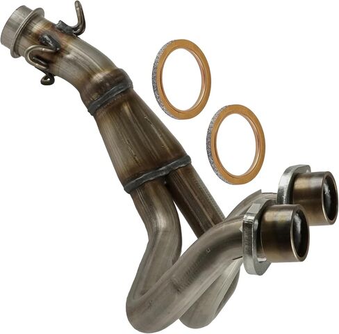 Caltric Exhaust Muffler Pipe with Gaskets Compatible with Yamaha Rhino 700 YXR700FH 4x4 Hunter FI 2008-2011 / Rhino 700 YXR700F Sport FI 2008-2012 in Saudi Arabia