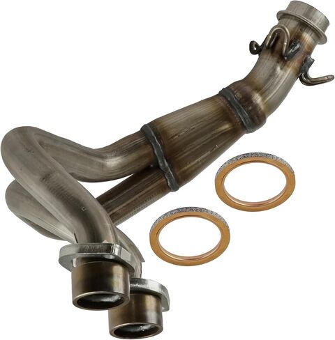 Caltric Exhaust Muffler Pipe with Gaskets Compatible with Yamaha Rhino 700 YXR700FH 4x4 Hunter FI 2008-2011 / Rhino 700 YXR700F Sport FI 2008-2012 in Saudi Arabia