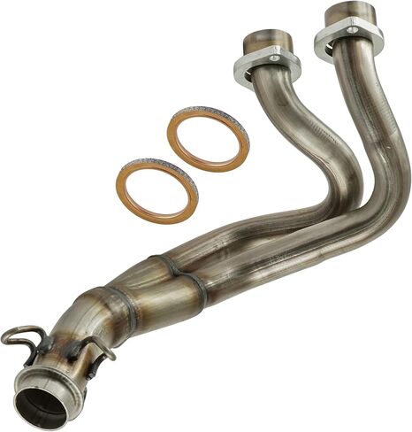 Caltric Exhaust Muffler Pipe with Gaskets Compatible with Yamaha Rhino 700 YXR700FH 4x4 Hunter FI 2008-2011 / Rhino 700 YXR700F Sport FI 2008-2012 in Saudi Arabia