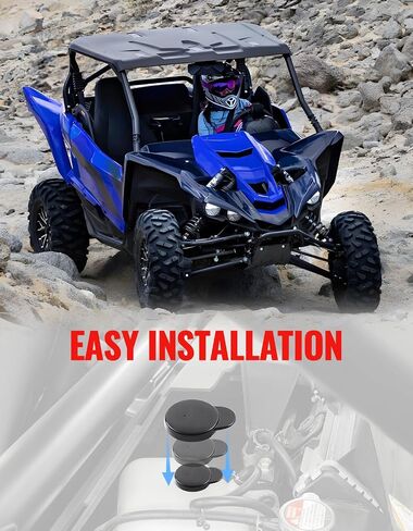 غطاء مبرد لـ YXZ 1000R، غطاء خزان تدفق سائل التبريد لـ Yamaha YXZ1000R Wolverine X2 X4 RMAX Viking VI، استبدال #1AA-21815-00-00 in Saudi Arabia