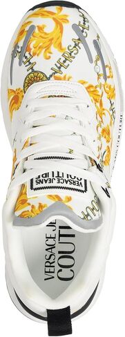 VERSACE JEANS COUTURE Men Dynamic Sneakers White in Saudi Arabia