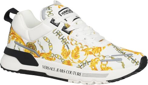 VERSACE JEANS COUTURE Men Dynamic Sneakers White in Saudi Arabia