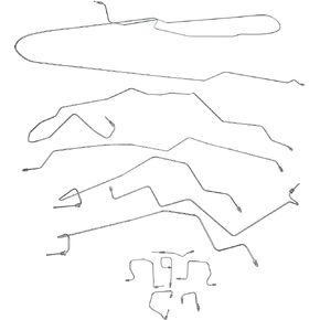 Dorman 919-183 Stainless Steel Brake Line Kit Compatible with Select Dodge Models (OE FIX)