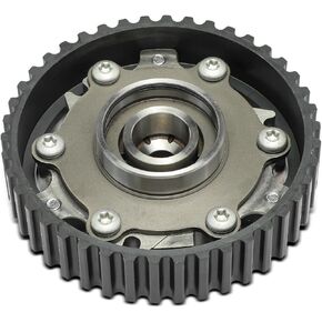 A-Premium Exhaust Engine Variable Valve Timing (VVT) Sprocket Gear Camshaft Adjuster Phaser Compatible with Volvo S40 2000-2004, V40 2000-2004, 1.9L, Replace# 9454787, 6900015